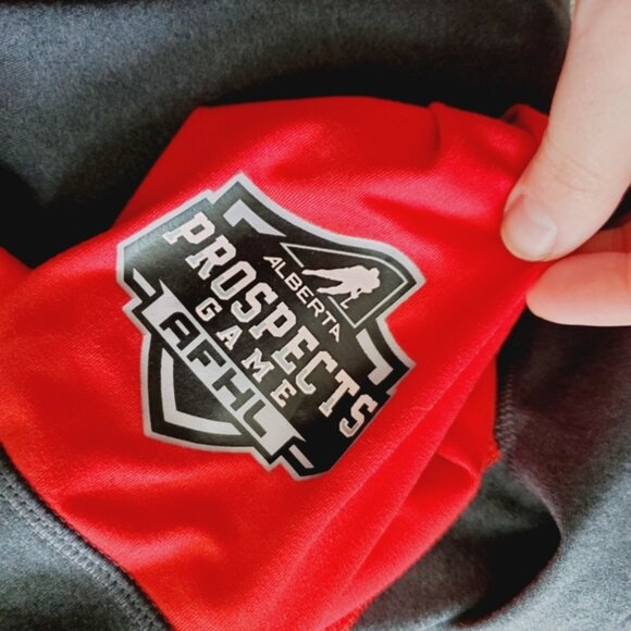 CCM Hockey AFHL Sports Outdoor Men's Quarter Zip Pullover Sweater M - Picture 7 of 8